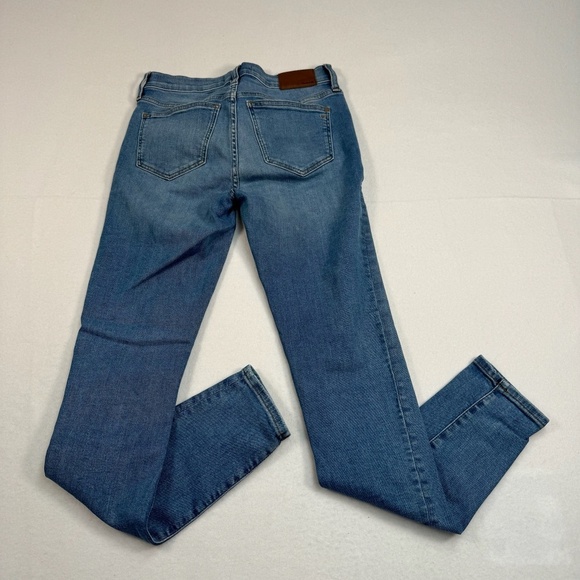 Madewell 8" Skinny Mid Rise Jeans Womens Size 26 Tall Light Wash - Picture 3 of 16